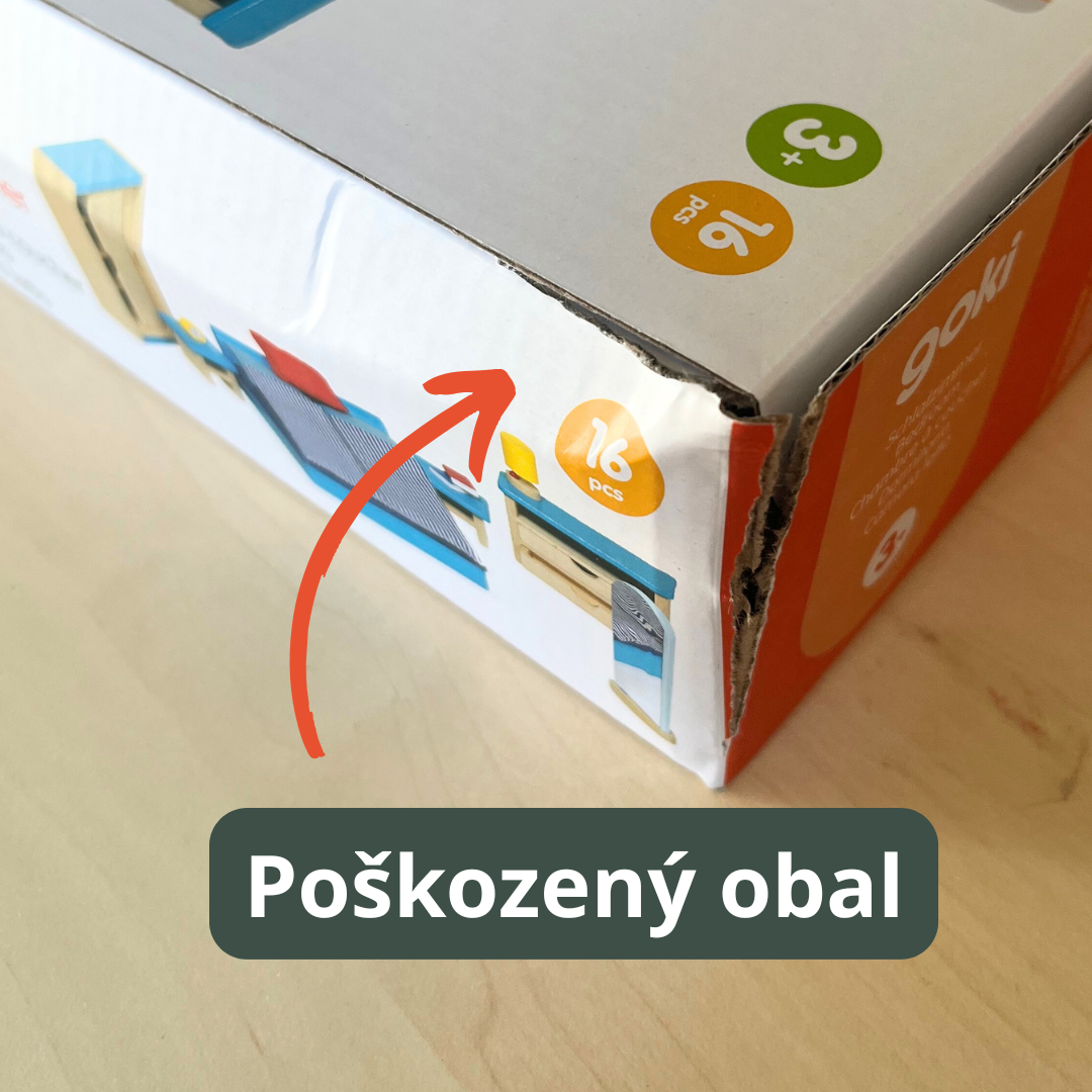 Poškozený obal
